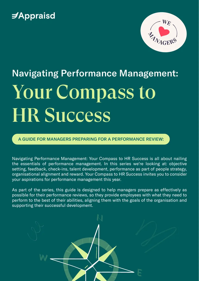 Guide for Managers Preparing Performance Reviews
