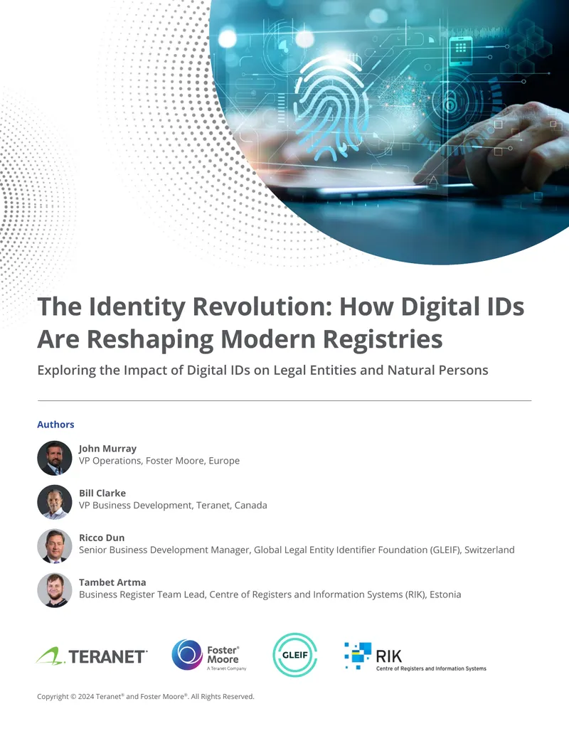 Impact of Digital IDs on Modern Registries
