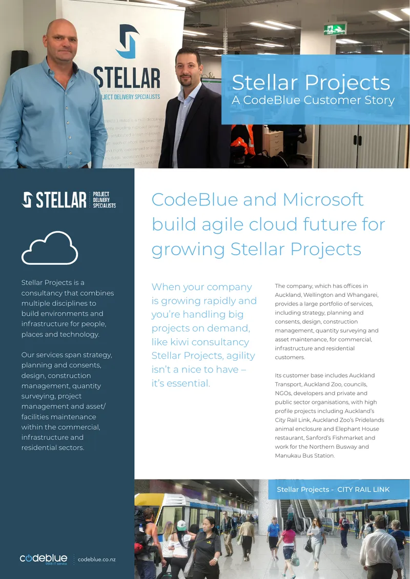 Cloud Technology Transition for Stellar Projects
