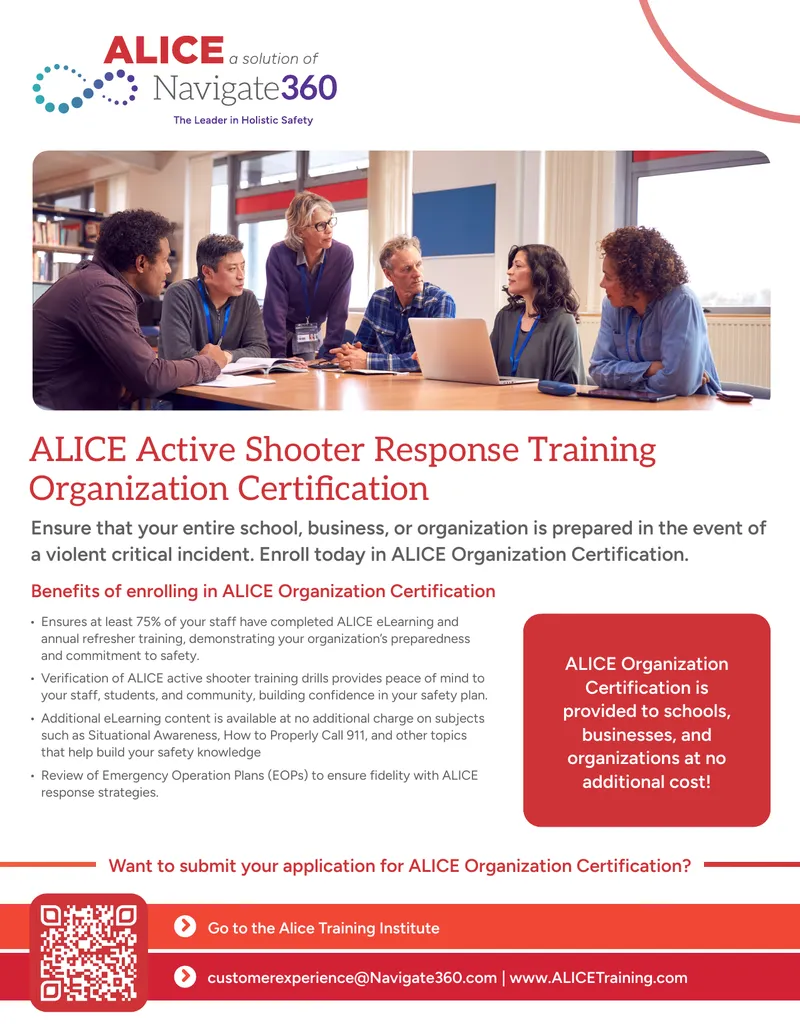 ALICE Active Shooter Response Training Guide