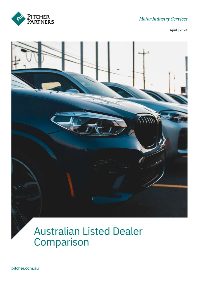 Australian Listed Dealer Comparison Report 2023