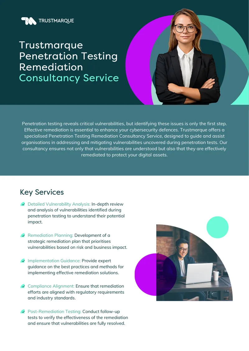 Penetration Testing Remediation Consultancy Service