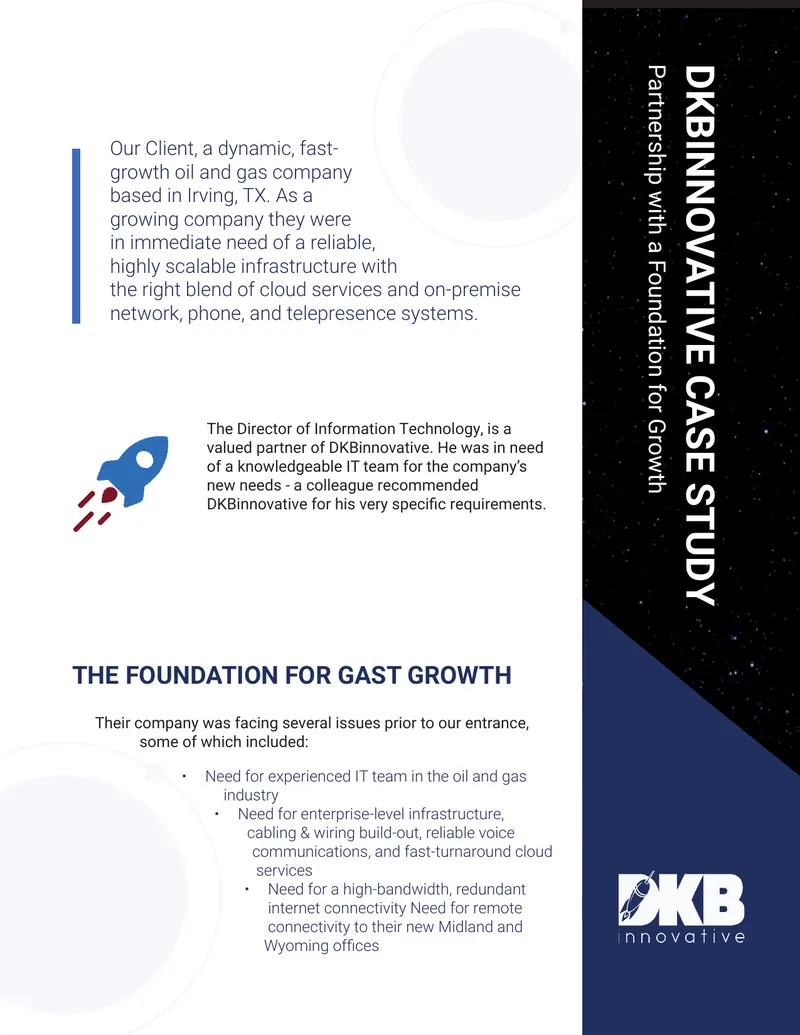 IT Infrastructure Implementation Case Study