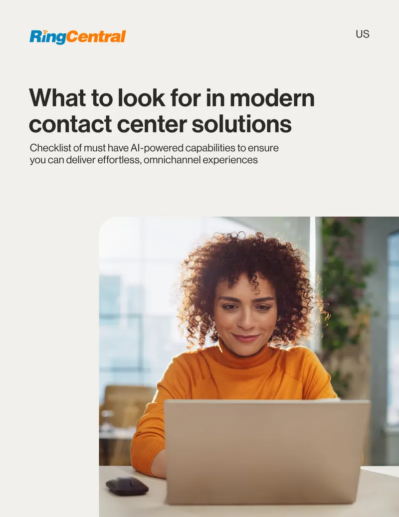 Checklist for Modern Contact Center Solutions