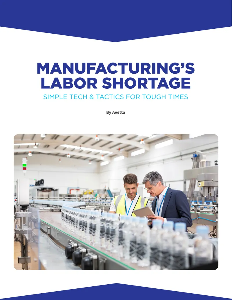 Manufacturing Labor Shortage Solutions and Strategies