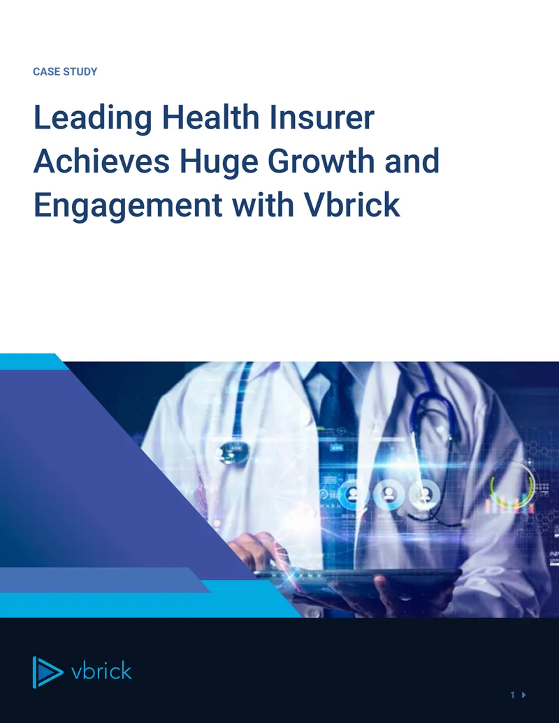 Leading Health Insurer Video Engagement Case Study