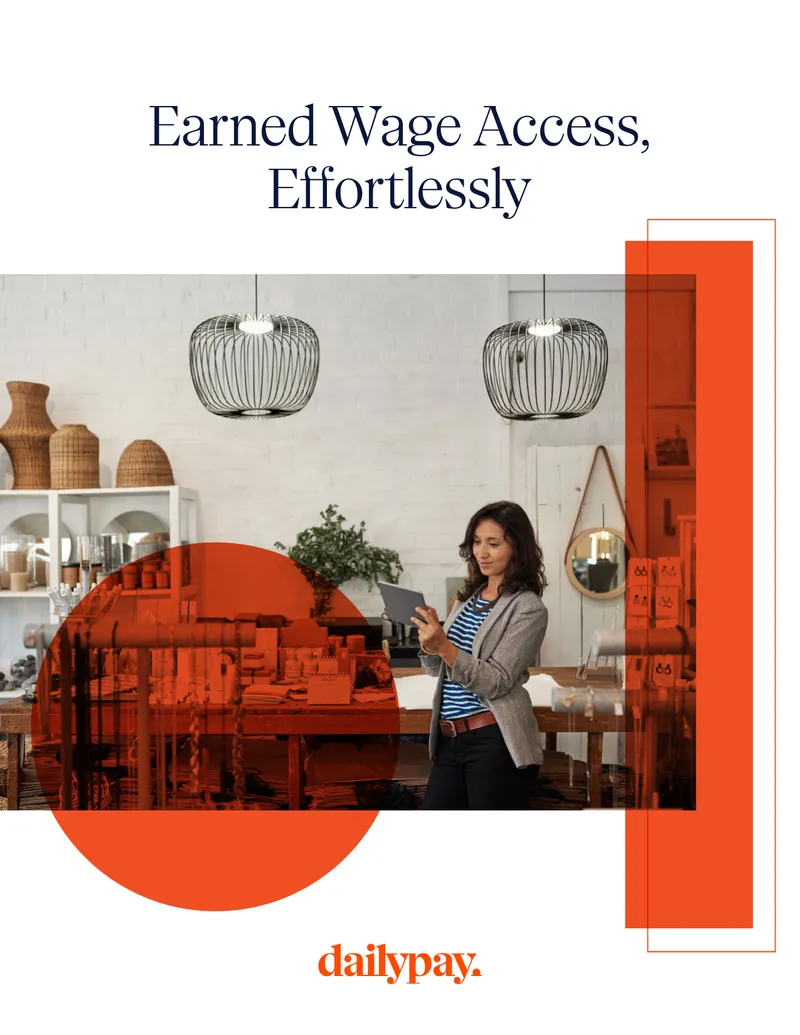 Earned Wage Access Solutions and Benefits preview page 1