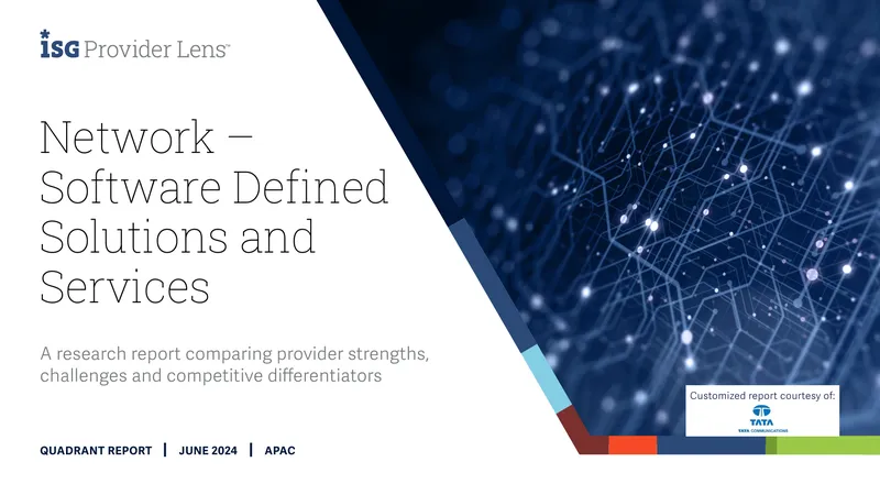 Network Software Defined Solutions and Services Quadrant Report