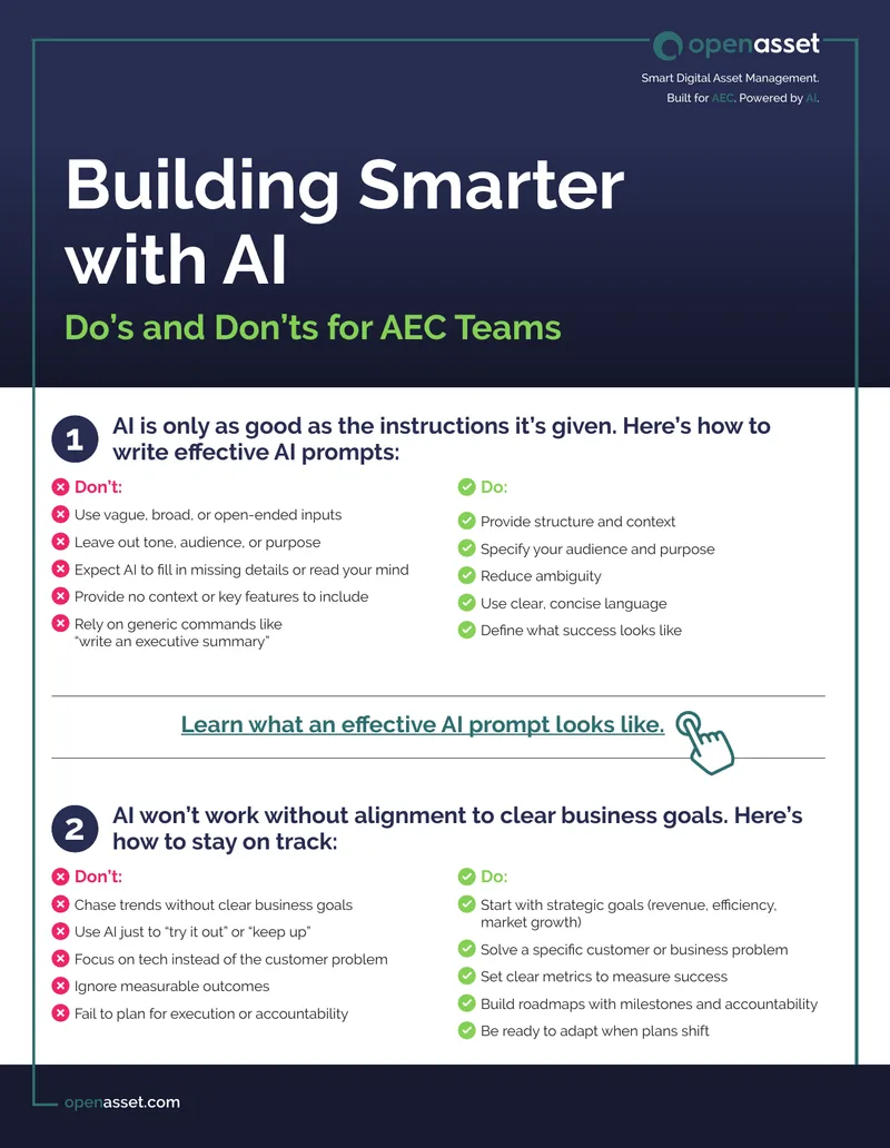 Guidelines for Effective AI Prompting in AEC Teams