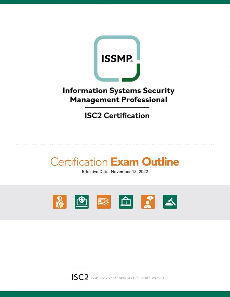 ISSMP Certification Exam Outline and Requirements