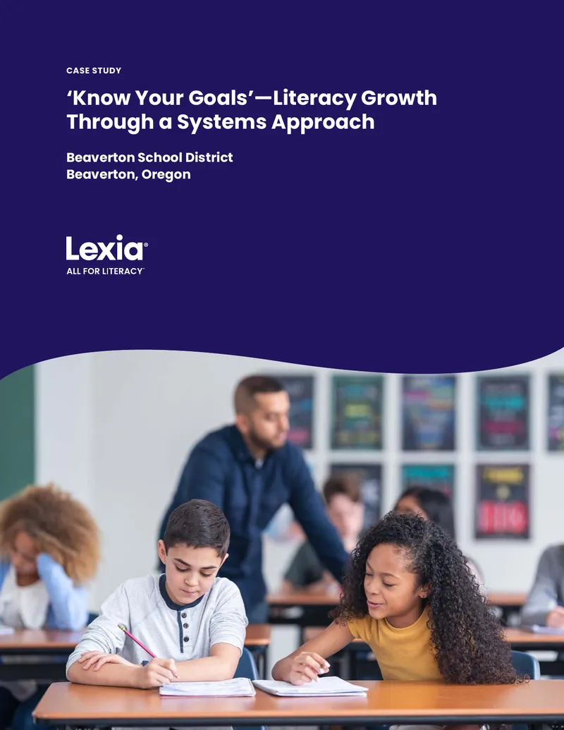 Literacy Growth Strategies in Beaverton School District
