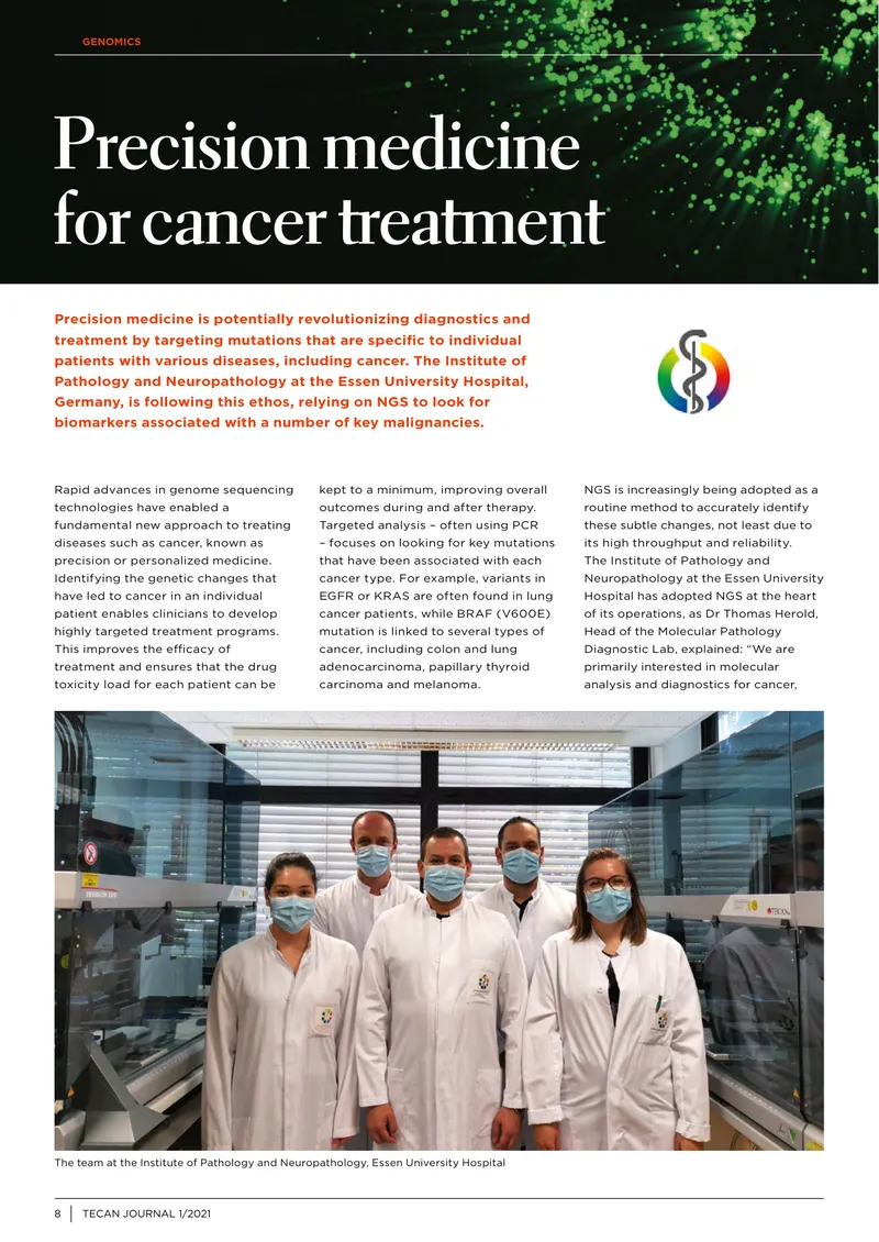 Precision Medicine and NGS in Cancer Treatment