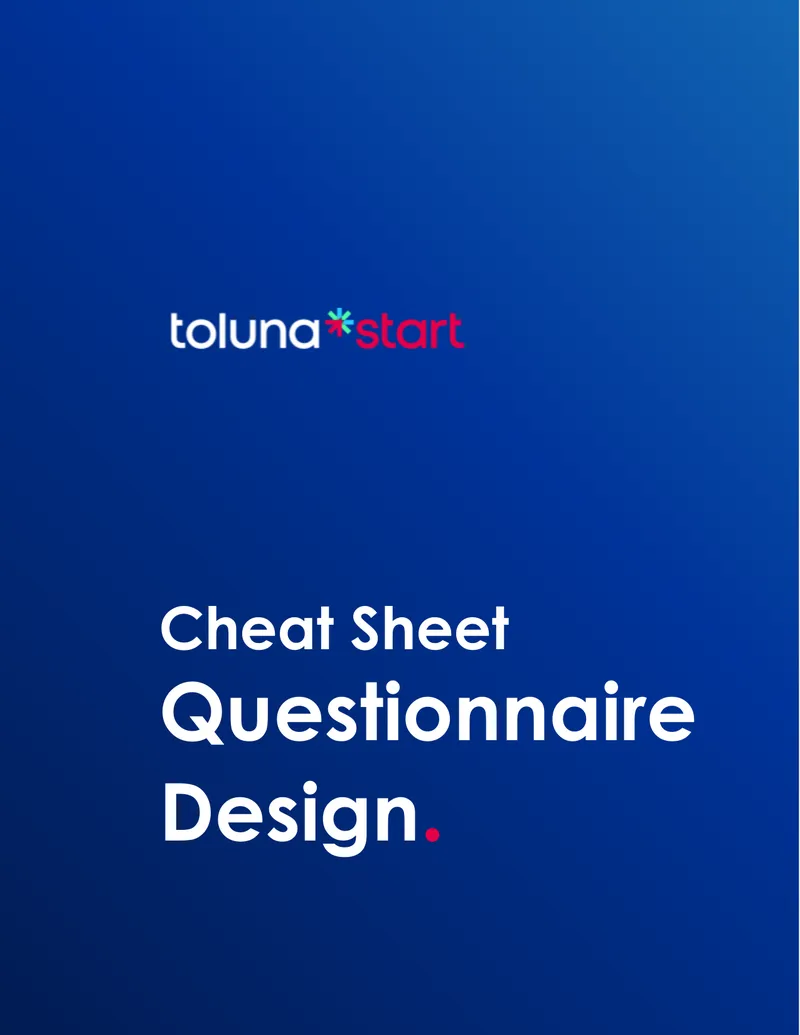 Survey Questionnaire Design Guidelines