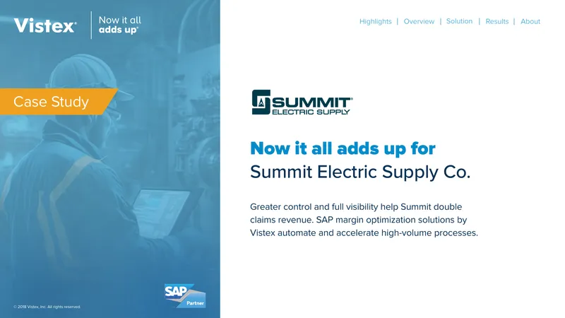Summit Electric Supply Case Study on Claims Revenue