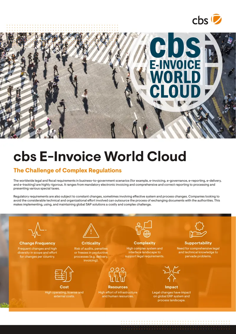 E-Invoice World Cloud Regulatory Compliance Guide