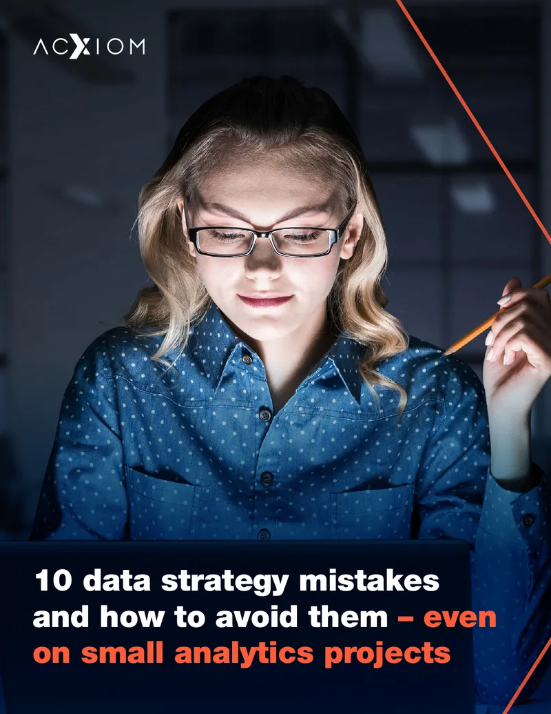 Data Strategy Mistakes and Avoidance Techniques