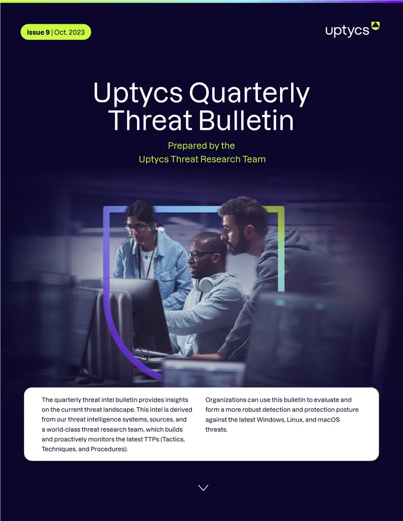 Uptycs Quarterly Threat Bulletin Issue 9
