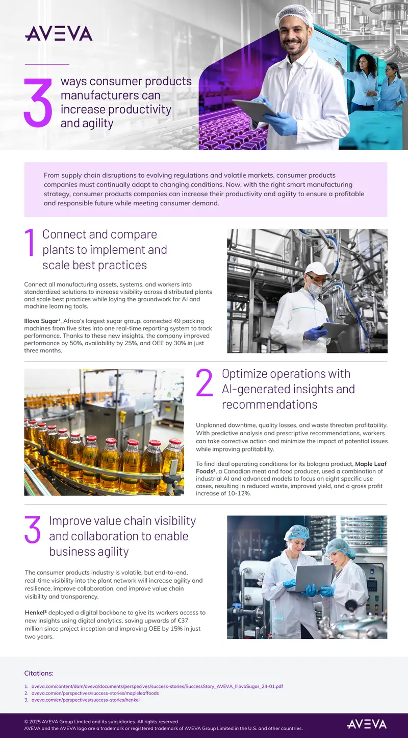 Smart Manufacturing Strategy for Consumer Products