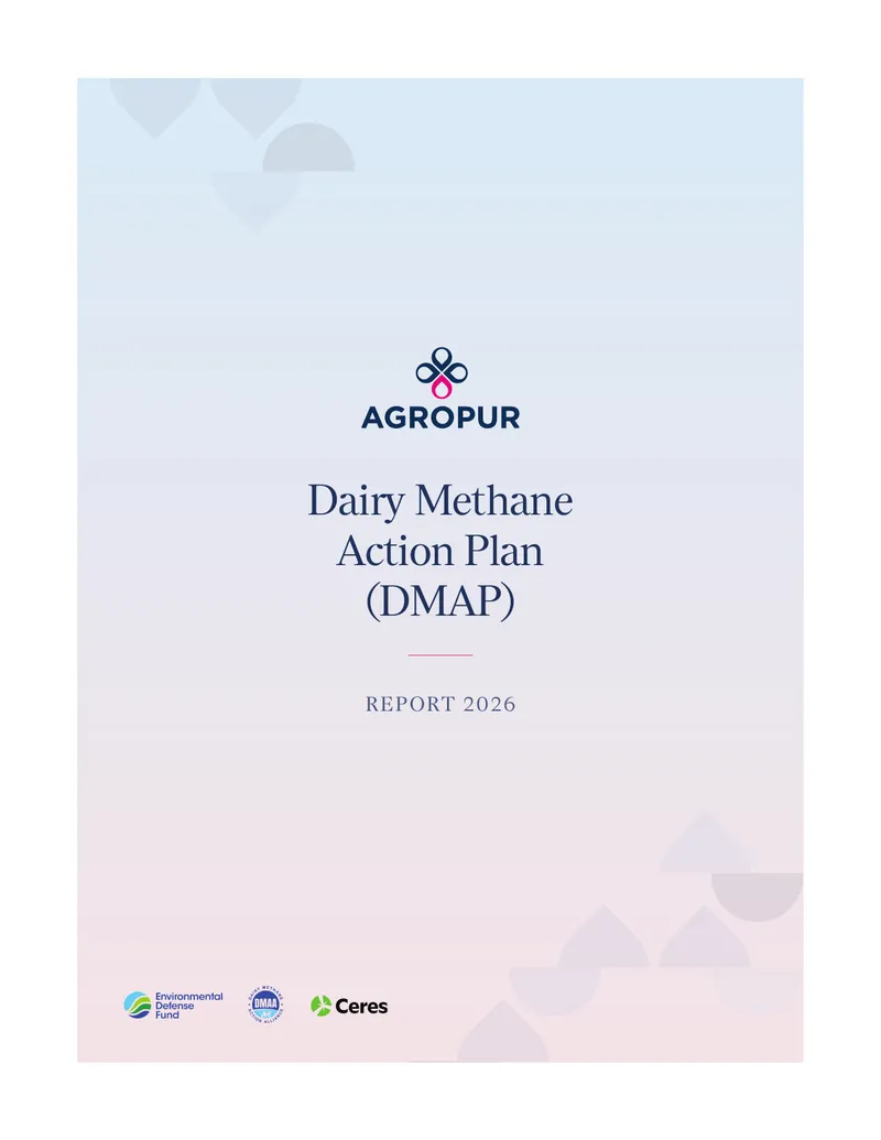 Dairy Methane Action Plan Report 2026