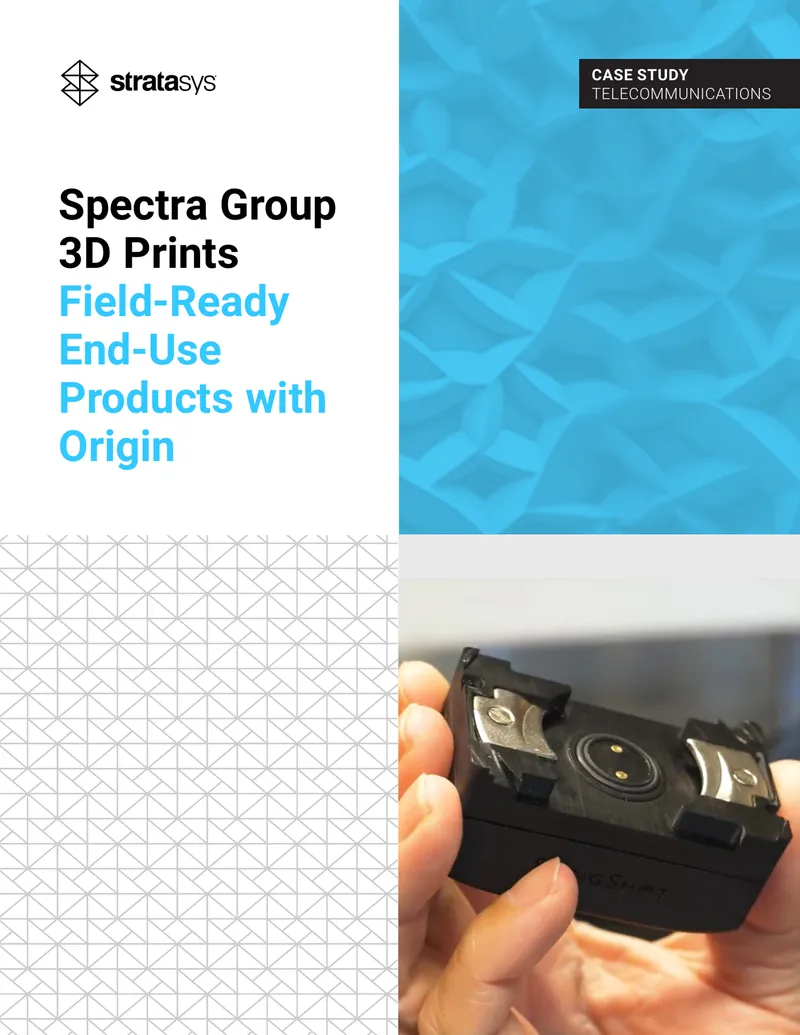 Additive Manufacturing Implementation at Spectra Group