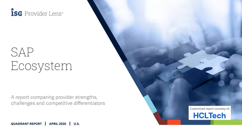 SAP Ecosystem Quadrant Report April 2026