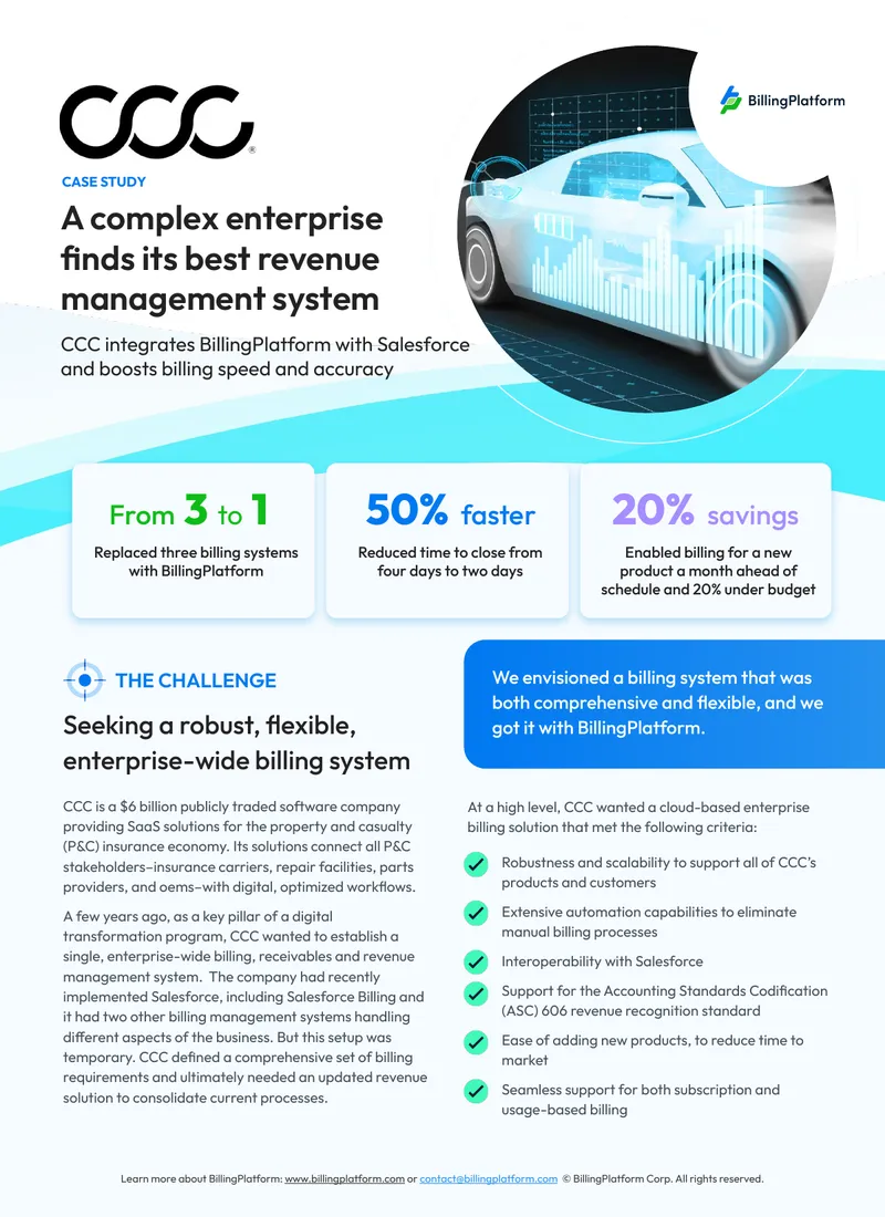Enterprise Billing System Implementation Case Study