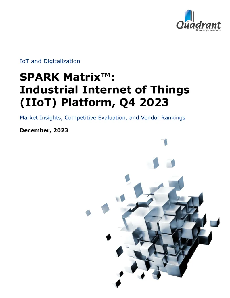 SPARK Matrix Industrial Internet of Things Platform Q4 2023