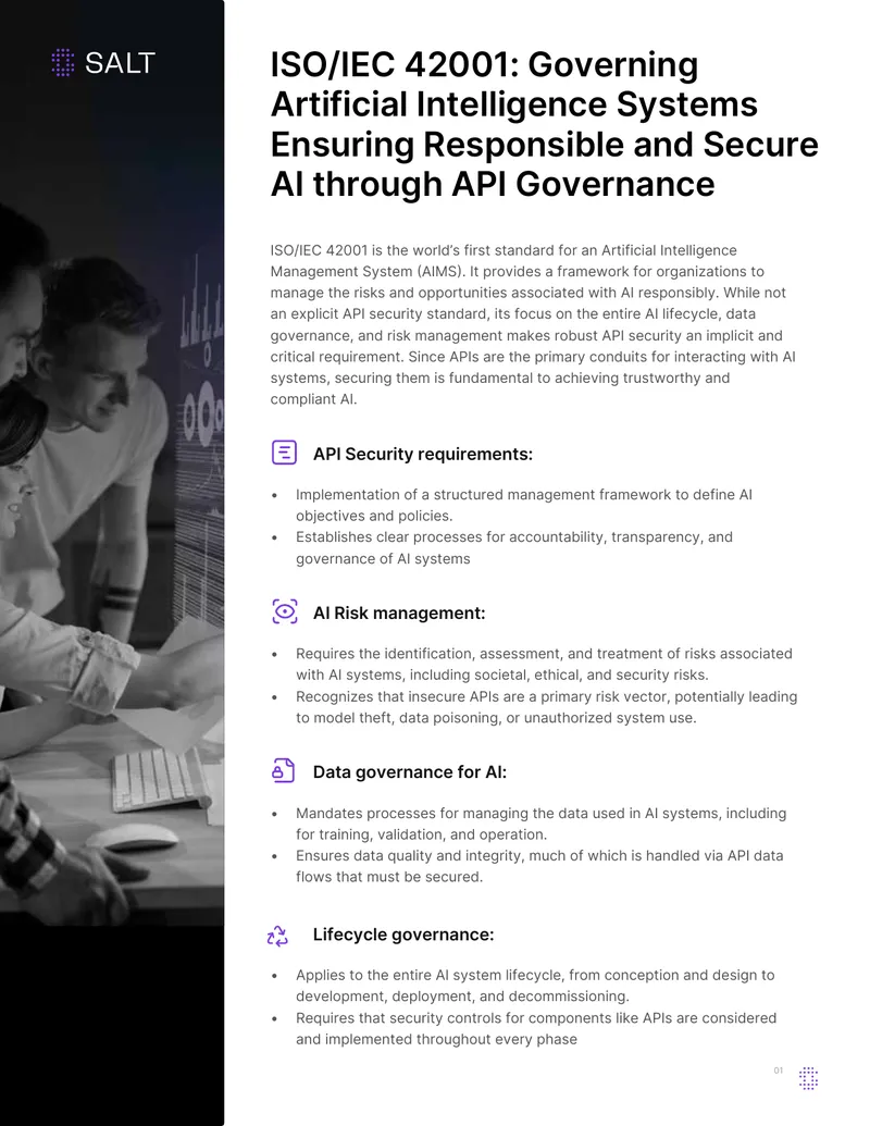 ISO/IEC 42001 Standard for AI Management Systems