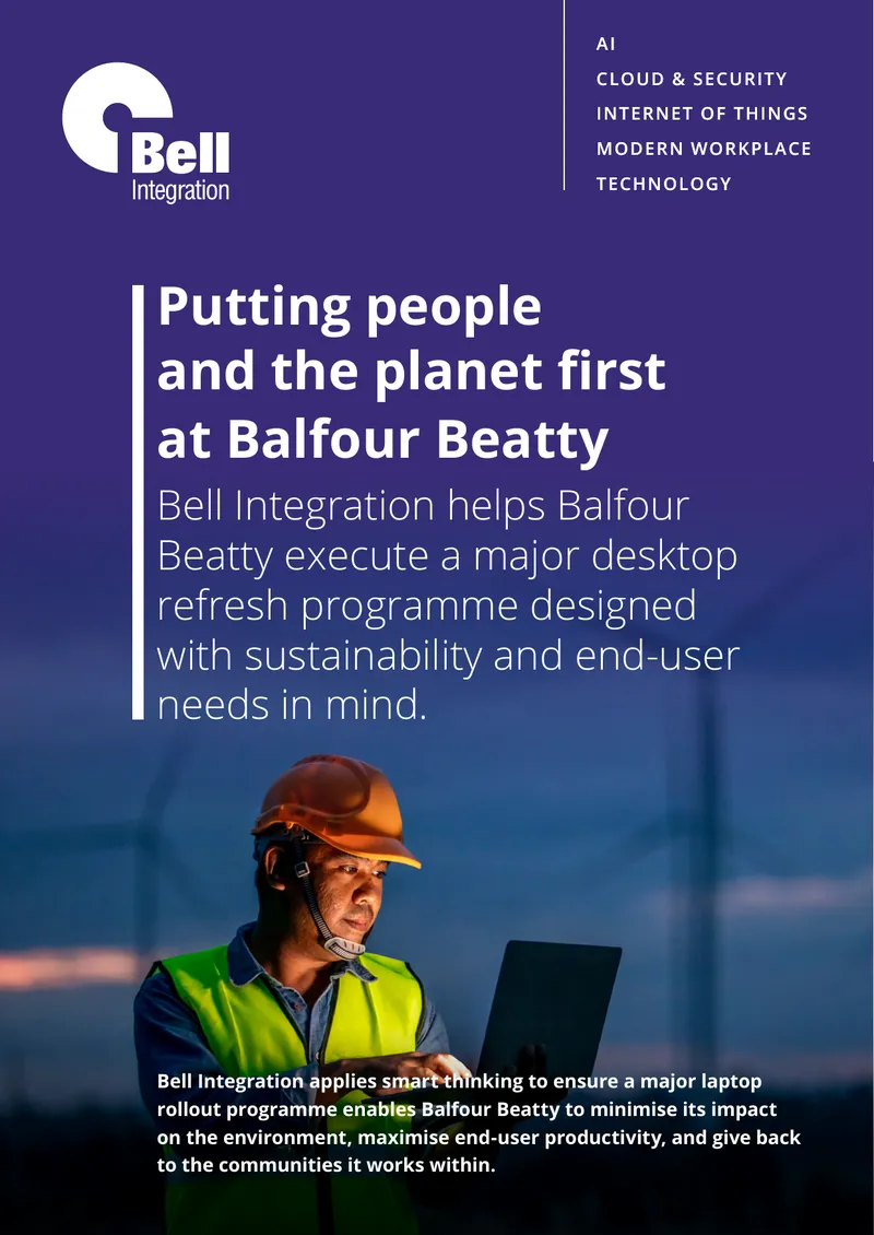 Balfour Beatty Laptop Refresh Programme Overview