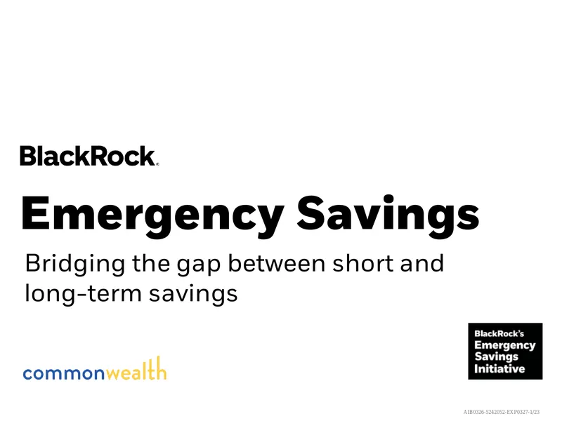 Emergency Savings Solutions for Employers