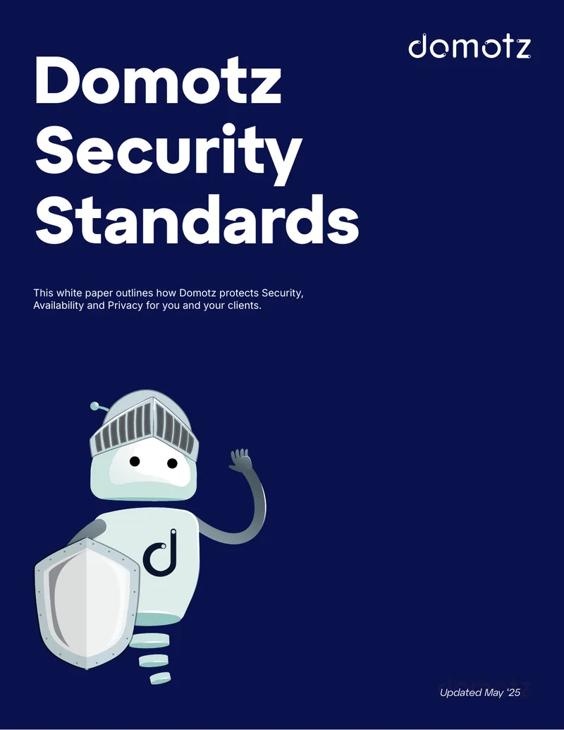 Domotz Security Standards and Practices Overview