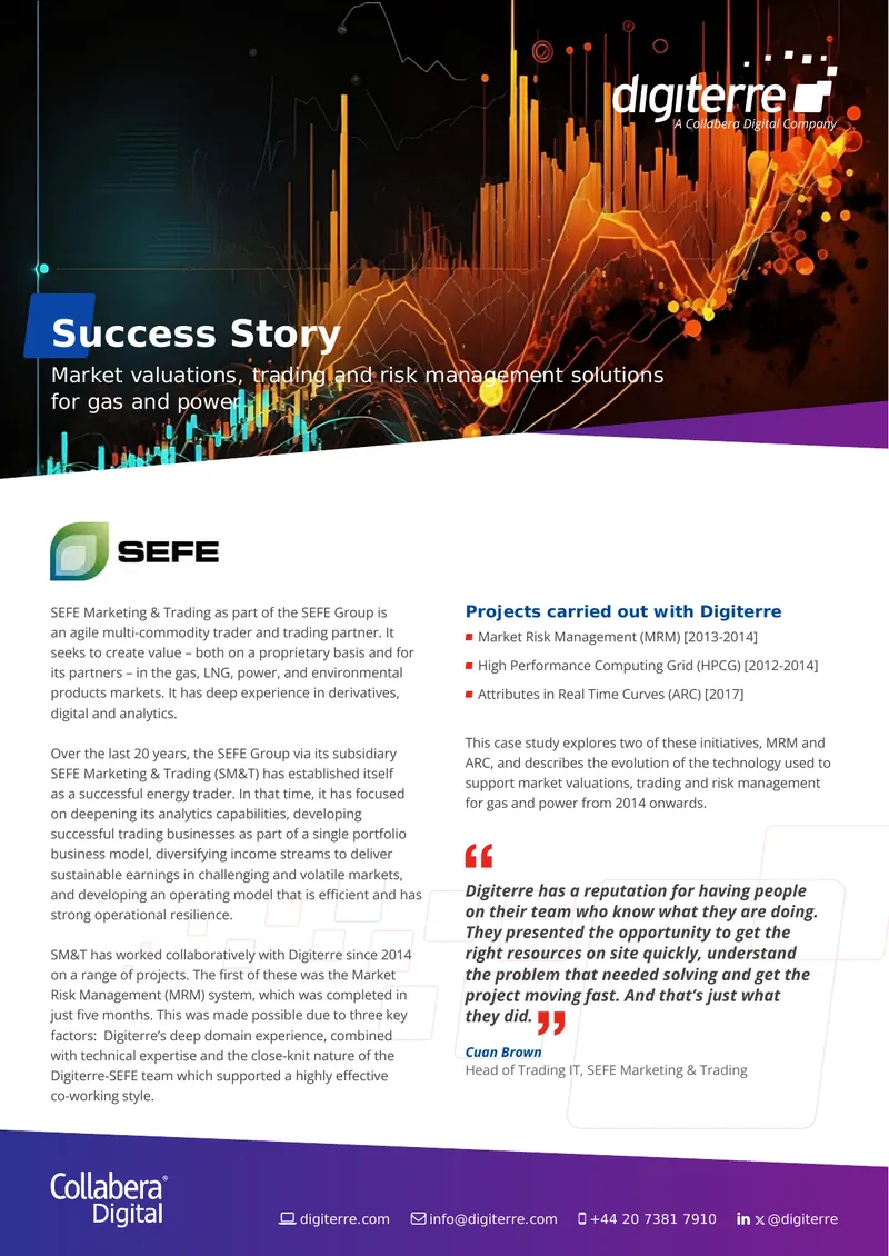 Market Risk Management and Curve Repository Case Study