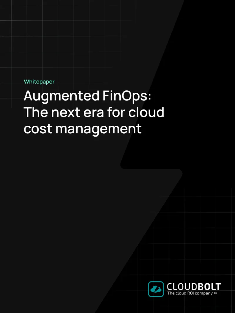 Augmented FinOps for Cloud Cost Management
