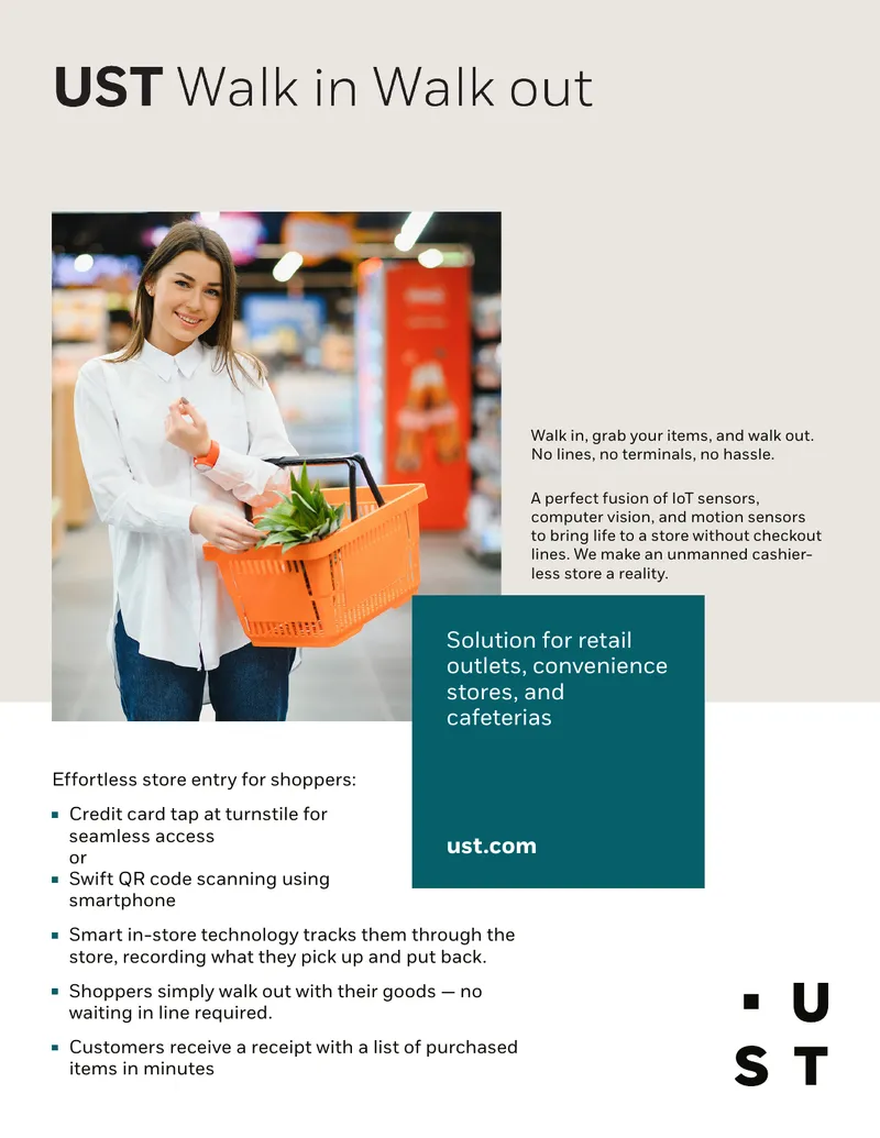Frictionless Shopping Solution for Retail Environments