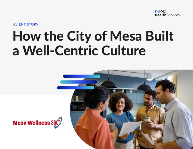 City of Mesa Well-Being Program Client Story