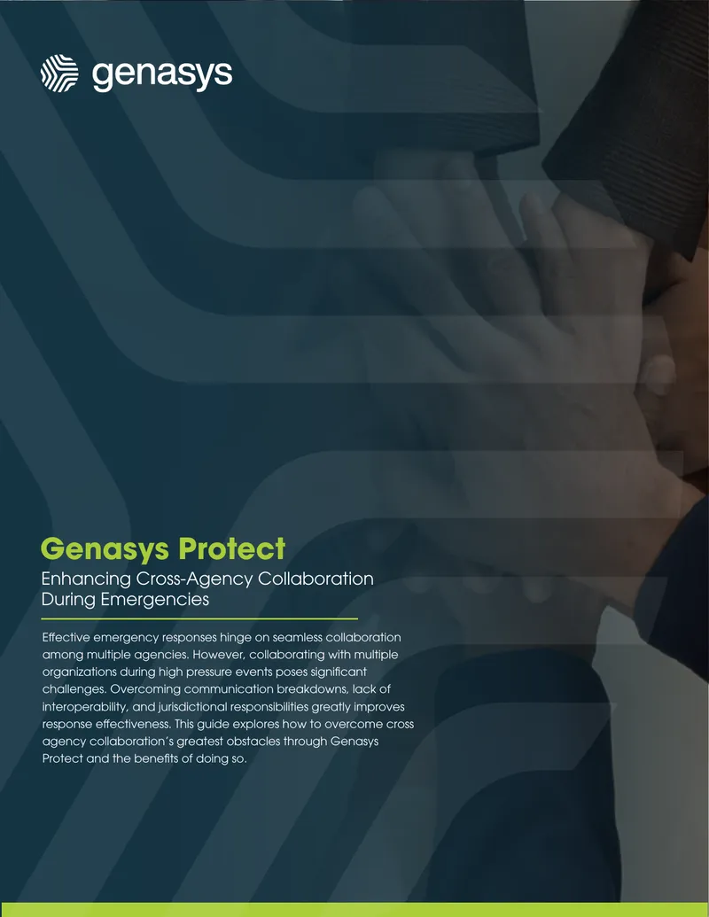 Genasys Protect Suite for Emergency Response