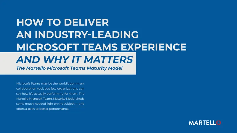 Microsoft Teams Maturity Model Implementation Guide