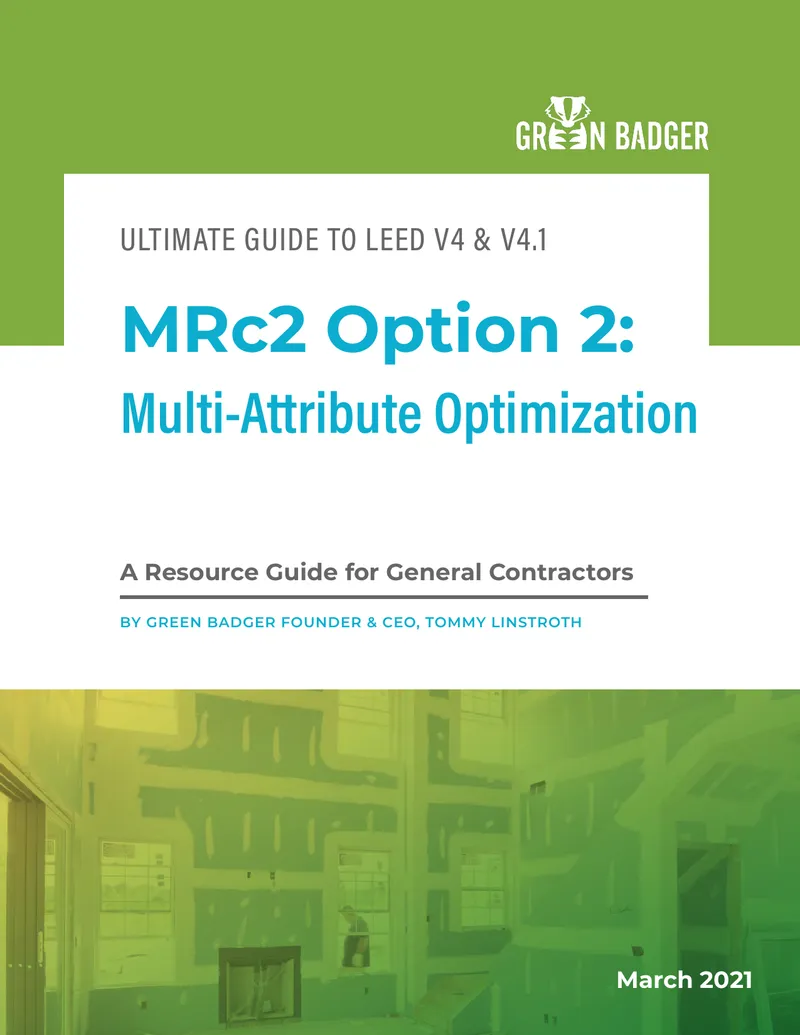 Resource Guide for General Contractors on LEED v4.1
