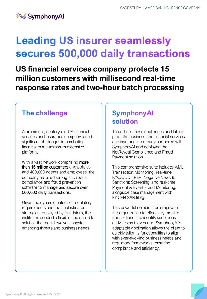 Compliance and Fraud Prevention Solution Implementation