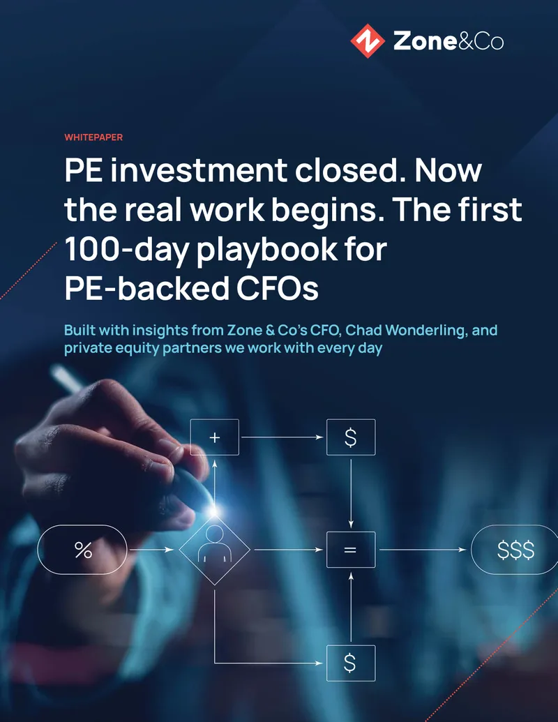 First 100-Day Playbook for PE-Backed CFOs