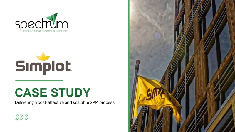 Implementation of SAP Commissions at JR Simplot