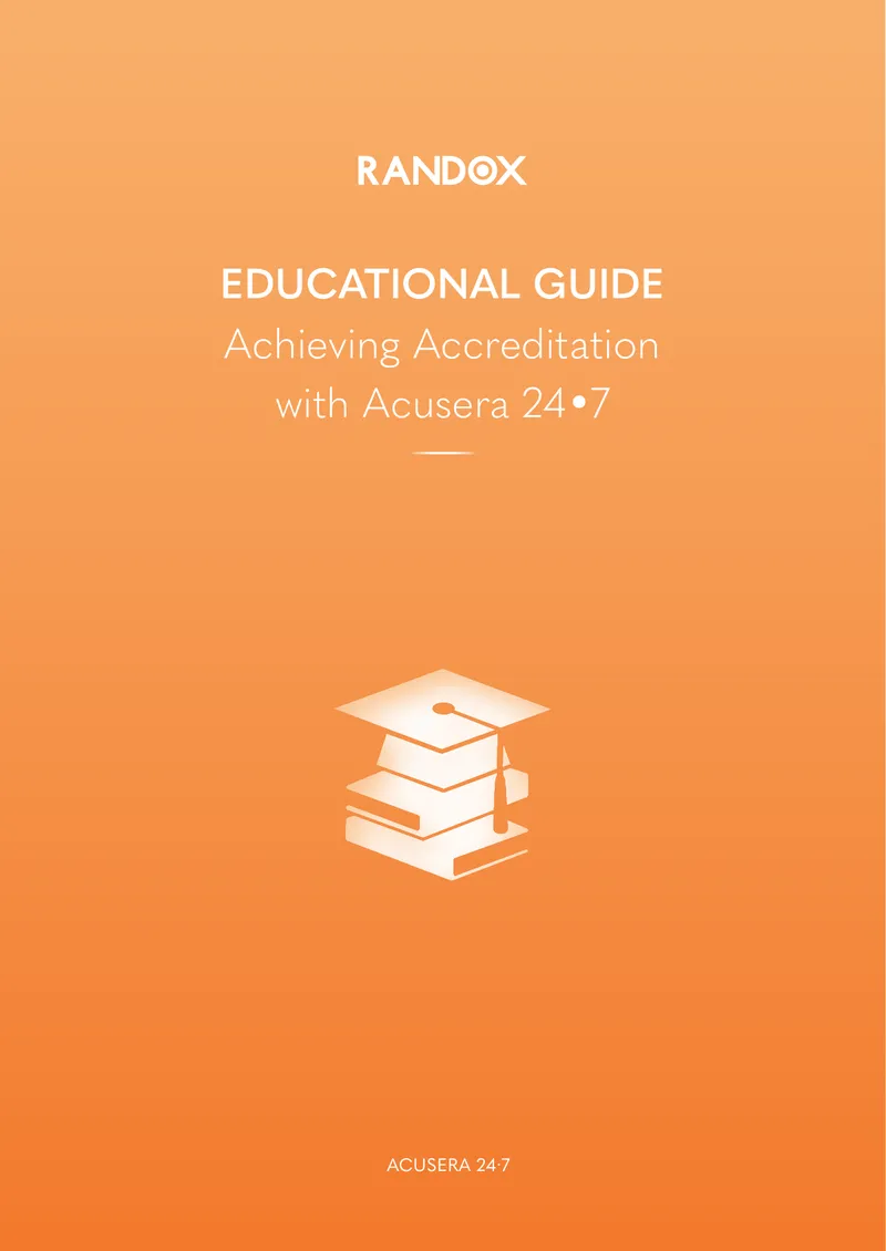 Achieving Accreditation with Acusera 24·7