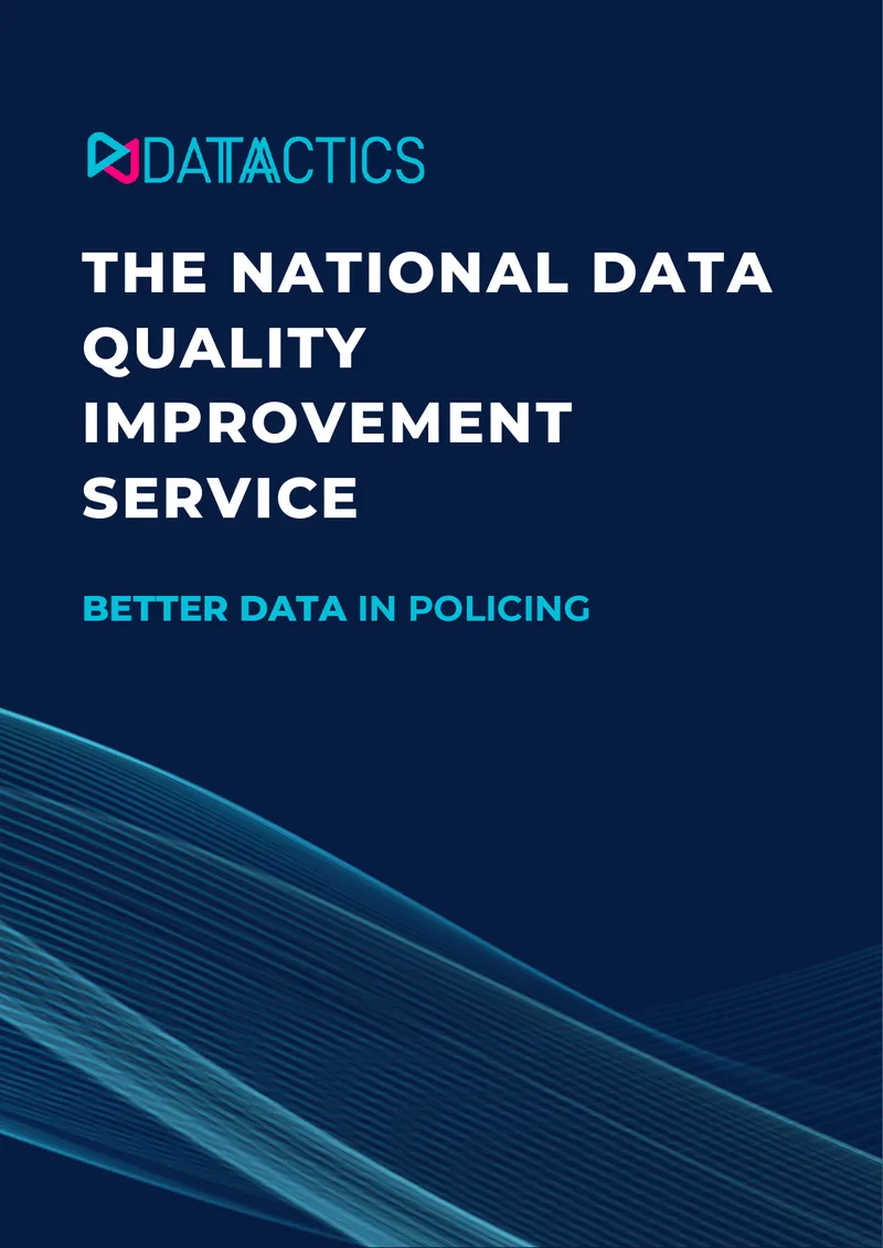 National Data Quality Improvement Service Overview
