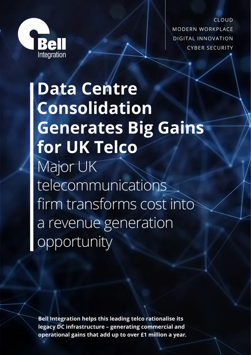 Data Centre Consolidation Generates Big Gains for UK Telco