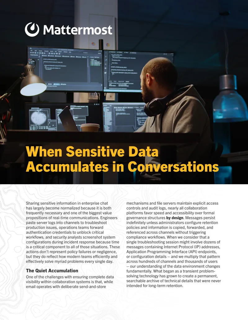 Managing Sensitive Data in Collaboration Platforms