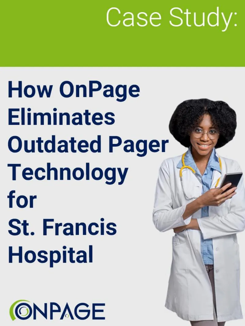 Replacement of Traditional Pagers at St. Francis Hospital