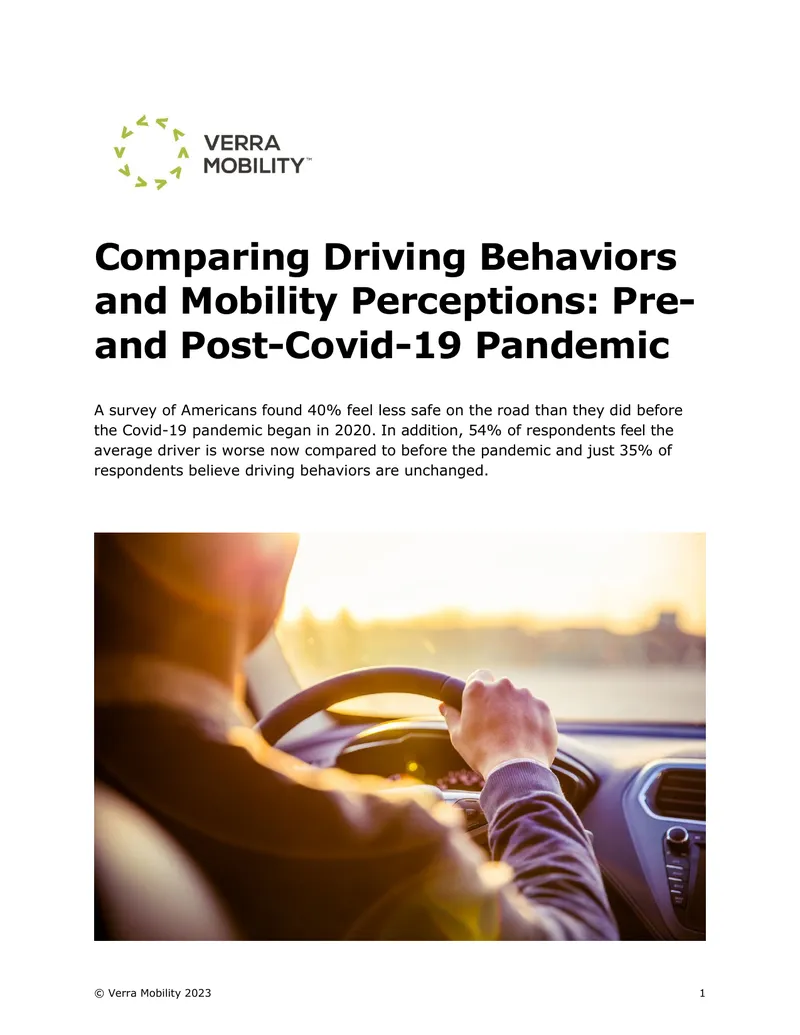Comparing Driving Behaviors and Mobility Perceptions Post-Covid-19
