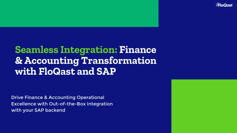 Finance and Accounting Operational Excellence Integration Guide preview page 1