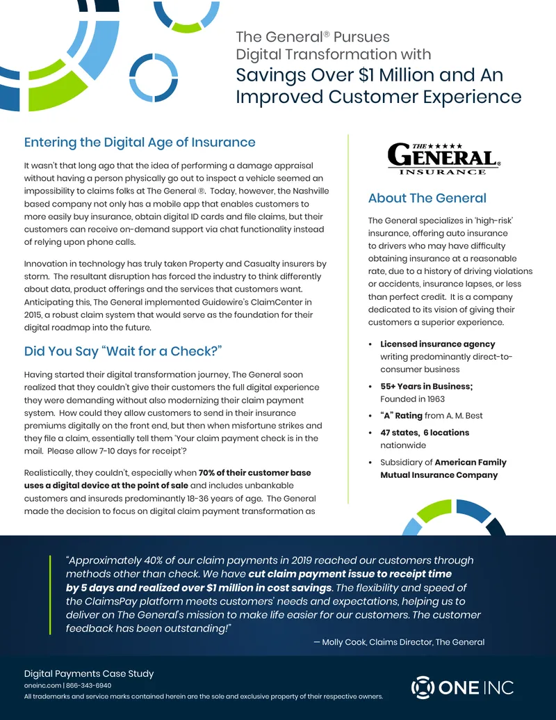 Digital Transformation Case Study of The General