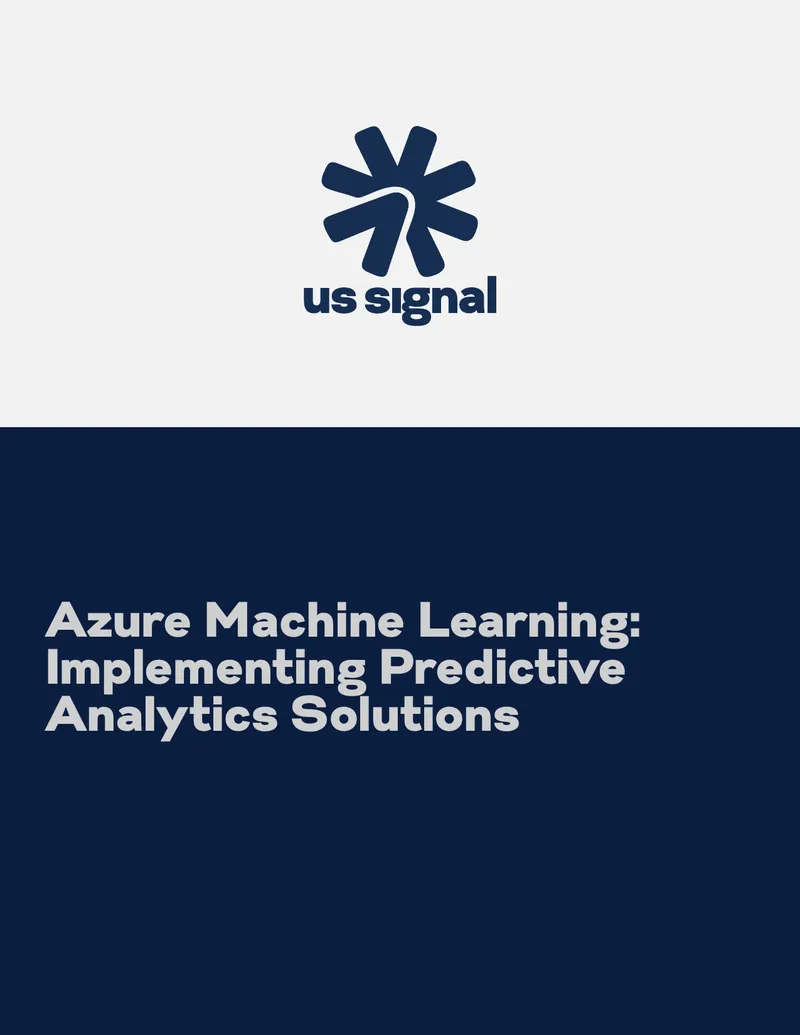 Azure Machine Learning Predictive Analytics Implementation Guide